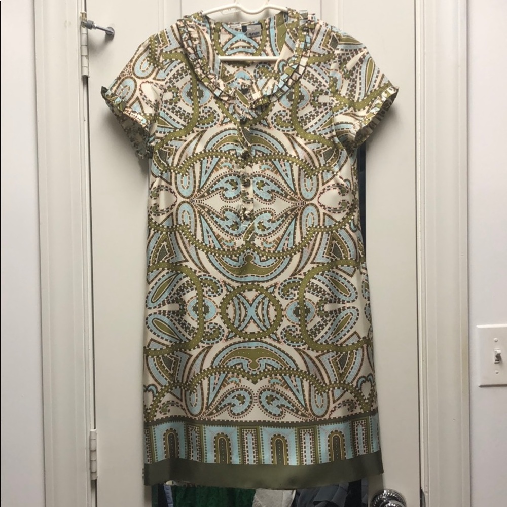J.Crew Silk Patterned Dress